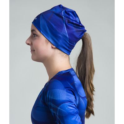 Women’s Running Toque with opening (Blue)